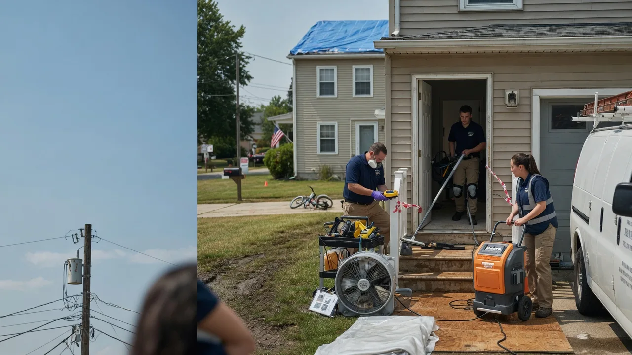 Water Damage Repair in Hartford, OH near me